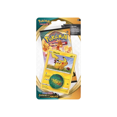 Pokémon Sword & Shield: Darkness Ablaze Single Pack Blister (Pikachu)