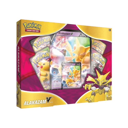 Pokémon Sword & Shield: Vivid Voltage Alakazam V Box