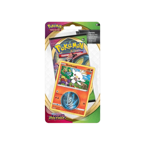 Pokémon Sword & Shield: Vivid Voltage Single Pack Blister (Scorbunny)