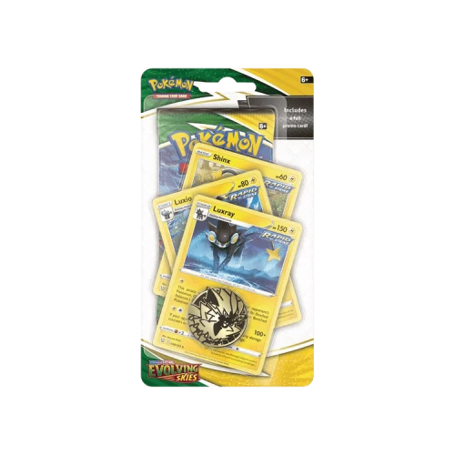 Pokémon Sword & Shield: Evolving Skies Premium Checklane Blister (Luxray)
