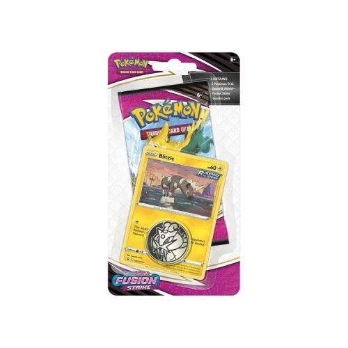 Pokémon Sword & Shield: Fusion Strike Single Pack Blister (Blitzle)
