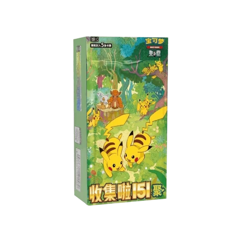 Pokémon Scarlet & Violet: Collect 151 Gathering Slim Booster Box (Simplified Chinese) - No Shrink