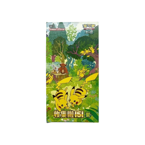 Pokémon Scarlet & Violet: Collect 151 Gathering Jumbo Booster Box (Simplified Chinese) - No Shrink