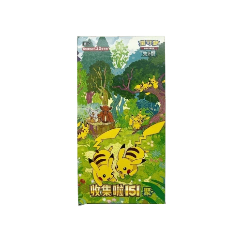 Pokémon Scarlet & Violet: Collect 151 Gathering Jumbo Booster Box (Simplified Chinese) - Shrink