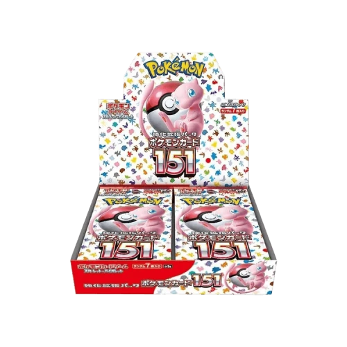 Pokemon Scarlet & Violet: Pokemon Card 151 Booster Box - Shrink