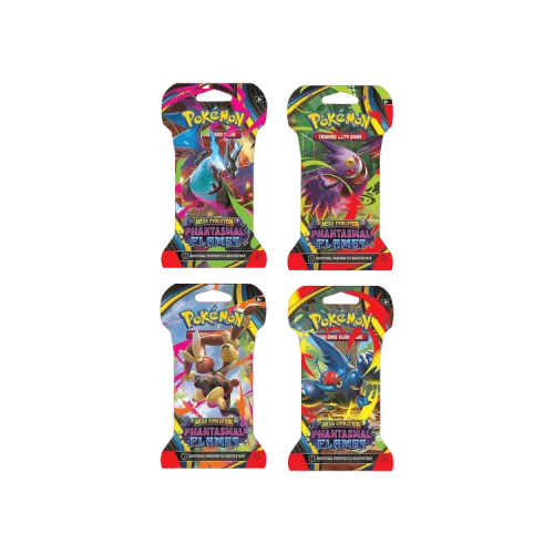 Pokémon Mega Evolution: Phantasmal Flames Sleeved Booster (1 Pack)