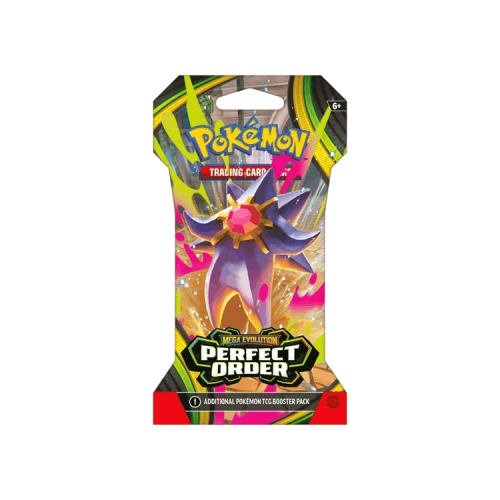 Pokémon Mega Evolution: Perfect Order Sleeved Booster Pack (Mega Starmie Artwork)