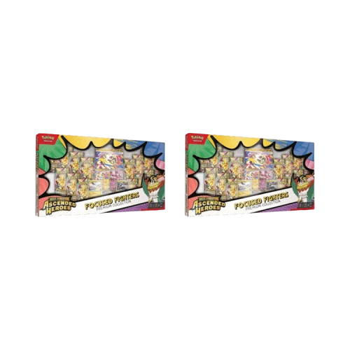 Pokémon 2026 Mega Evolutionascended Heroes Focused Fighters Premium Collection (Sam's Club Exclusive) 2x Lot