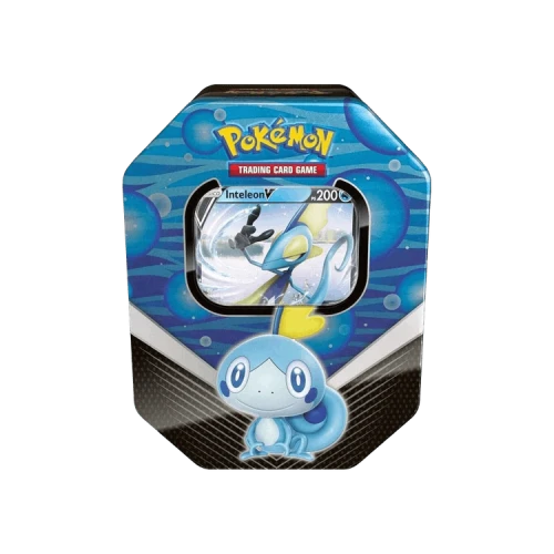Pokémon Sword & Shield Base Set Galar Partners International Tin (Inteleon V)