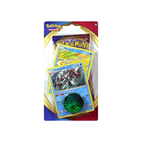 Pokémon Sword & Shield Base Set Single Blister Pack (Wimpod & Golisopod)
