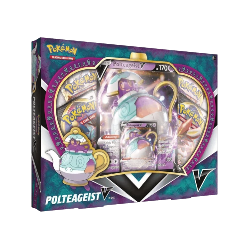 Pokémon Sword & Shield: Rebel Clash Polteageist V Box