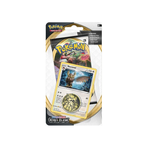 Pokémon Sword & Shield: Rebel Clash Single Pack Blister (Noctowl)