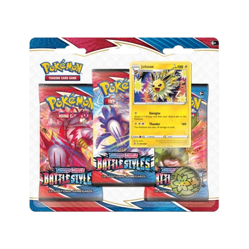 Pokémon Sword & Shield: Battle Styles 3 Pack Blister (Jolteon)