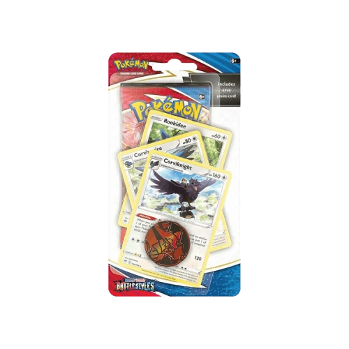 Pokémon Sword & Shield: Battle Styles Premium Checklane Blister (Corviknight)