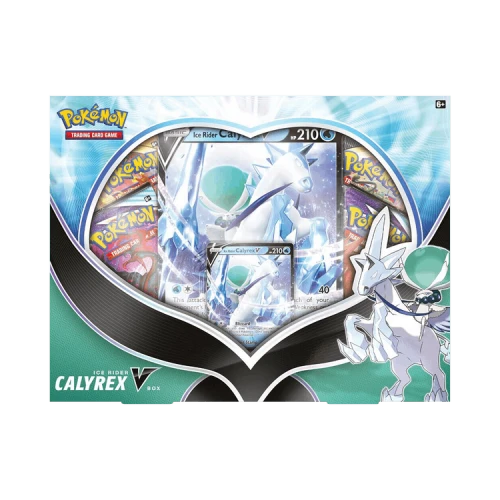 Pokémon Sword & Shield: Chilling Reign Ice Rider Calyrex V Box