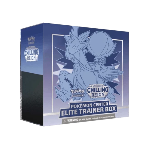Pokémon Sword & Shield: Chilling Reign Pokemon Center Elite Trainer Box (Ice Rider Calyrex)