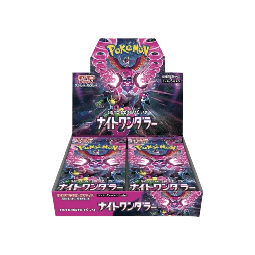 Pokemon Scarlet & Violet: Night Wanderer Booster Box - Shrink