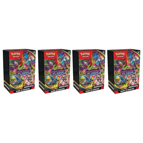 Pokémon 2025 Mega Evolution Phantasmal Flames Booster Bundle 4x Lot