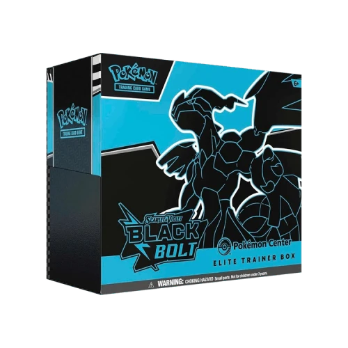 Pokémon 2025 Scarlet & Violet Black Bolt Elite Trainer Box (Pokemon Center)