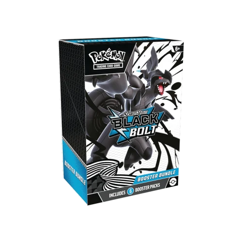 Pokémon 2025 Scarlet & Violet Black Bolt Booster Bundle