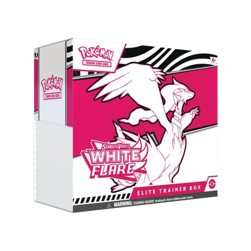 Pokémon 2025 Scarlet & Violet White Flare Elite Trainer Box