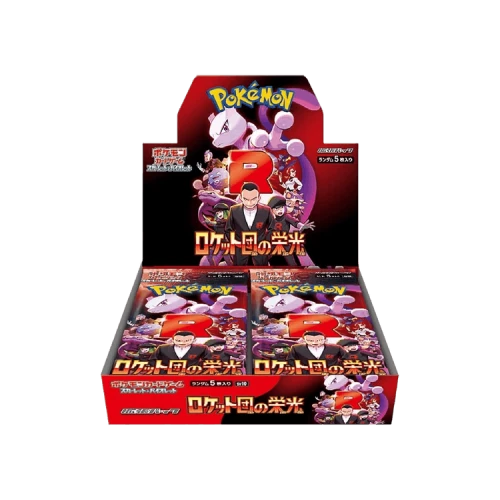Pokemon Scarlet & Violet: Glory Of Team Rocket Booster Box - Shrink