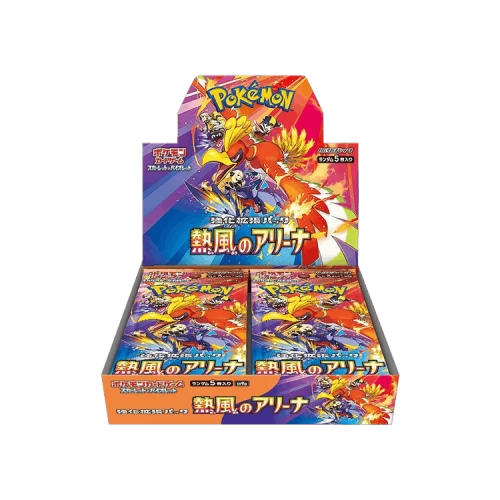 Pokemon Scarlet & Violet: Heat Wave/Hot Air Arena Booster Box - No Shrink