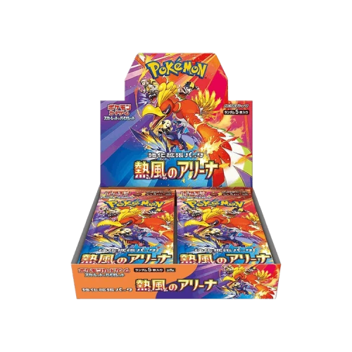 Pokemon Scarlet & Violet: Heat Wave/Hot Air Arena Booster Box - Shrink