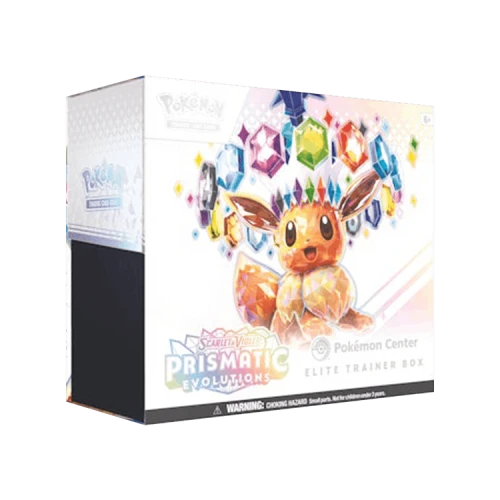 Pokémon Scarlet & Violet Prismatic Evolutions Elite Trainer Box (Pokemon Center)