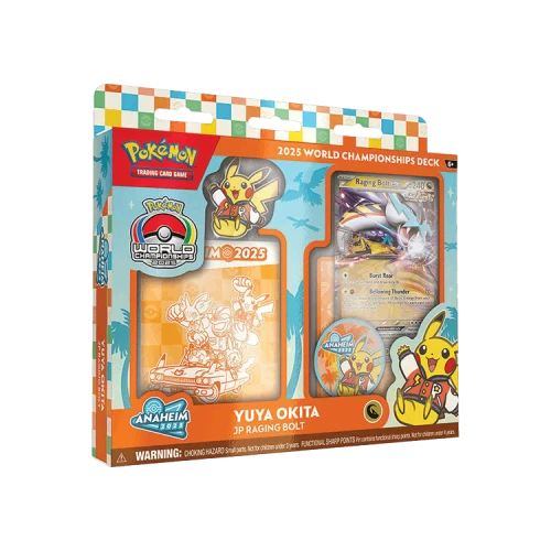 2025 Pokémon TCG World Championship Deck 'JP Raging Bolt' (Yuka Okita)