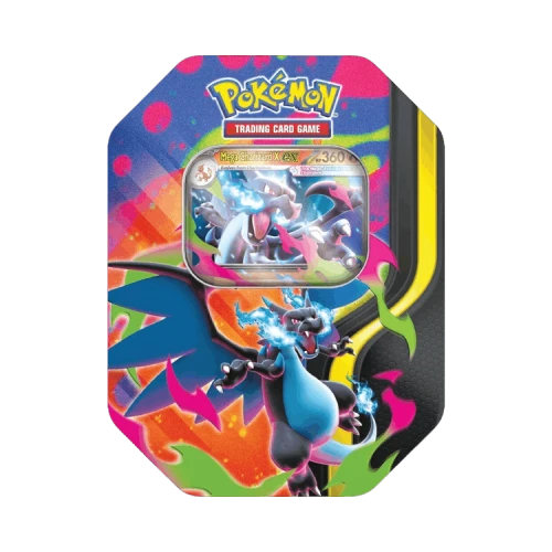 Pokémon Mega Charizard Tin (Mega Charizard X ex)