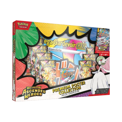 Pokémon Mega Evolution: Ascended Heroes Premium Poster Collection: Mega Gardevoir