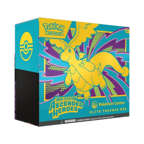 Pokémon Mega Evolution: Ascended Heroes Pokémon Center Elite Trainer Box