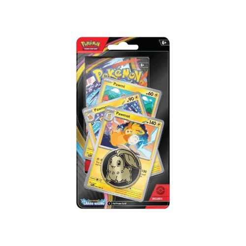 Pokémon Mega Evolution: Chaos Rising Checklane Blister Pack 'Pawmi/Pawmo/Pawmot'