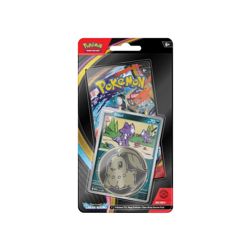 Pokémon Mega Evolution: Chaos Rising Checklane Blister Pack 'Toxel'