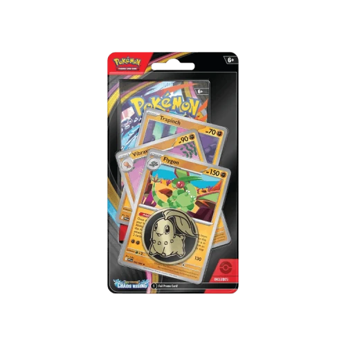 Pokémon Mega Evolution: Chaos Rising Checklane Blister Pack 'Trapinch/Vibrava/Flygon'