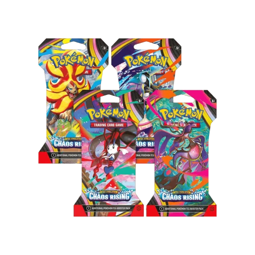 Pokémon Mega Evolution: Chaos Rising Sleeved Booster Pack (1 Pack)
