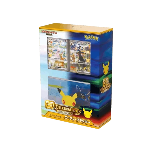 Pokémon Mega 30th Celebration Premium Deck Set Espeon & Umbreon
