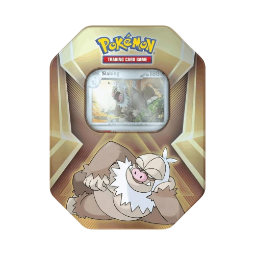 Pokémon Slaking Sealed Triple Whammy Tin