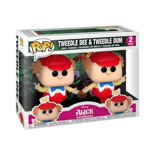 Funko POP! Disney Alice in Wonderland Tweedle Dee & Tweedle Dum (2 Pack)