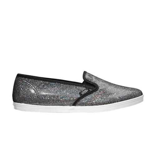 Vans Slip Iridescent Glitter Black (Women's)