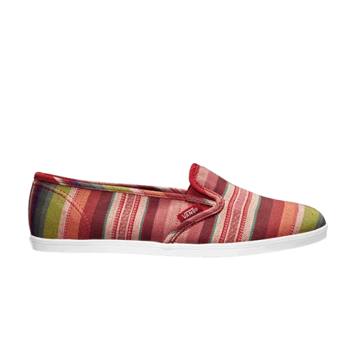 Vans Slip Lo Pro Stripes Chili White (Women's)