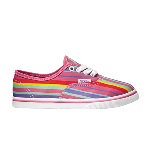 Vans Authentic Lo Pro Stripes Kids 'Flower Pink'