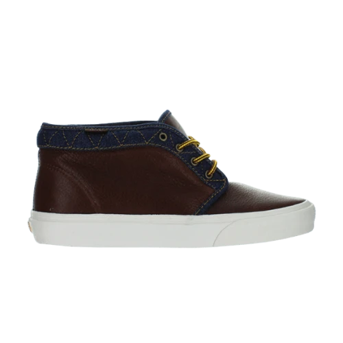 Vans Chukka Boot Leather/ Denim Brown