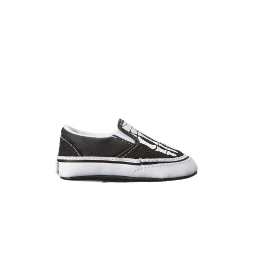 Vans Baby Classic Slip-on (Bones) Black/ True White