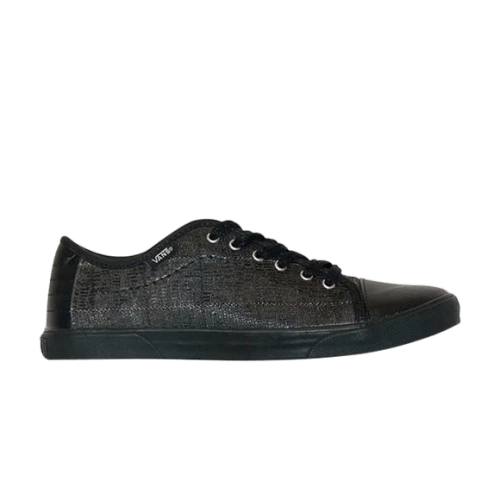 Vans Hadley Lo (Snake Plaid) Black (Women's)