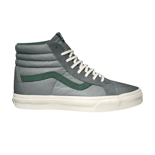 Vans Sk8- Hi Reissue California Leather Charcoal/ Forest Green