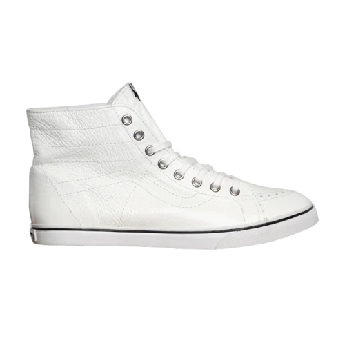 Vans Sk8-Hi D-Lo Leather White