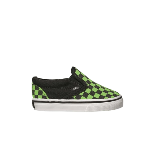 Vans Classic Slip-On Toddler 'Neon Checkerboard'