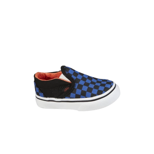 Vans Classic Slip-on Checkerboard Toddler 'Jewel Blue'